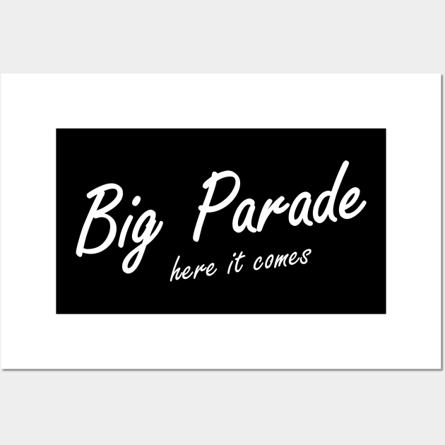 Big Parade - The Lumineers Wall Art by telaplay